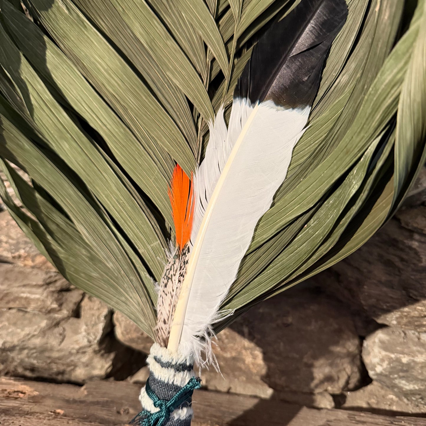 Commodire Palm Chakapa 25" Dark Denim with Teal Cord