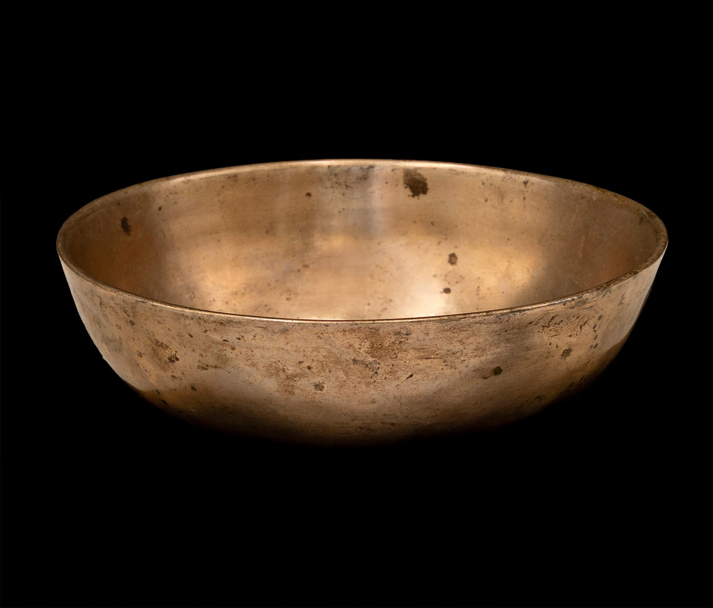 Antique Manipuri Singing Bowl F 180Hz 7.25" A15861