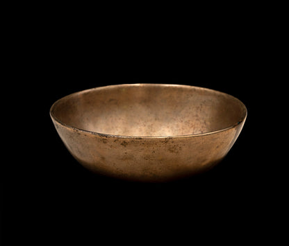 Antique Manipuri Singing Bowl D 291Hz 5.25" A16120