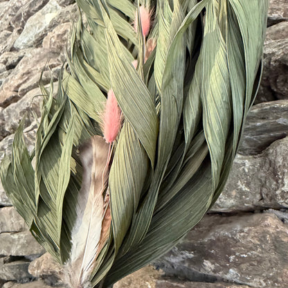 Commodore Palm Chakapa 25" With Chicken and Peach Lagarus