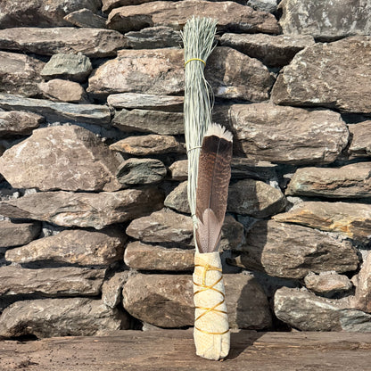 Bear Grass Chakapa 19" Cream with Yellow Cord