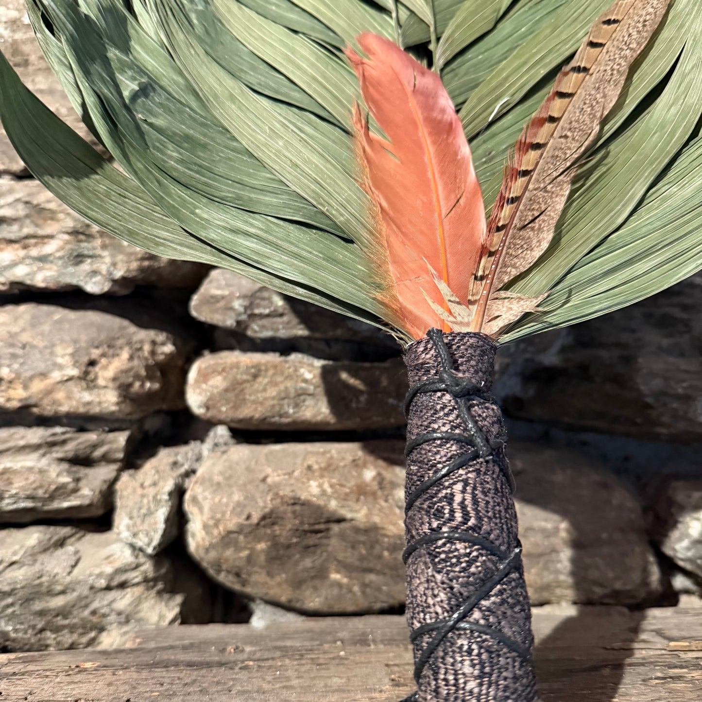 Commodire Palm Chakapa 25" Blue & Brown with Black Cord