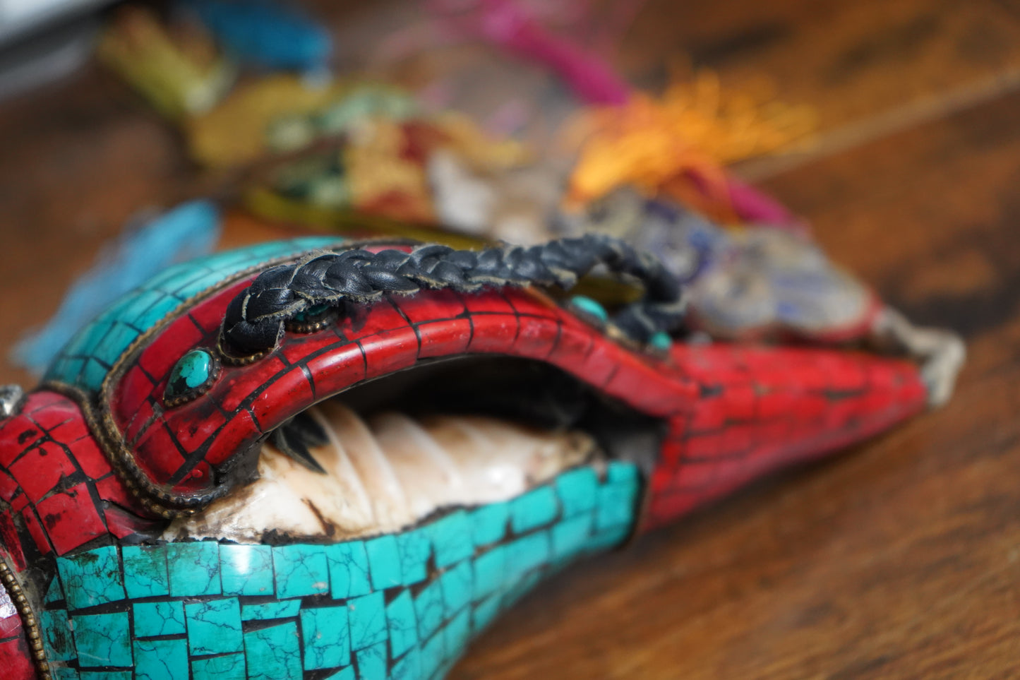 "Shankha" Conch, Handmade Ritual and Ceremonial Piece