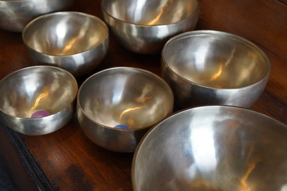7 Chakra Singing Bowl Set, Professional Quality