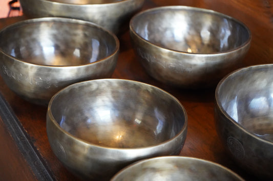 7 Chakra Singing Bowl Set, Practitioner Quality