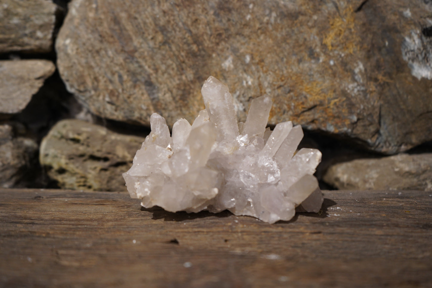 Clear Quartz Cluster 13.6 oz