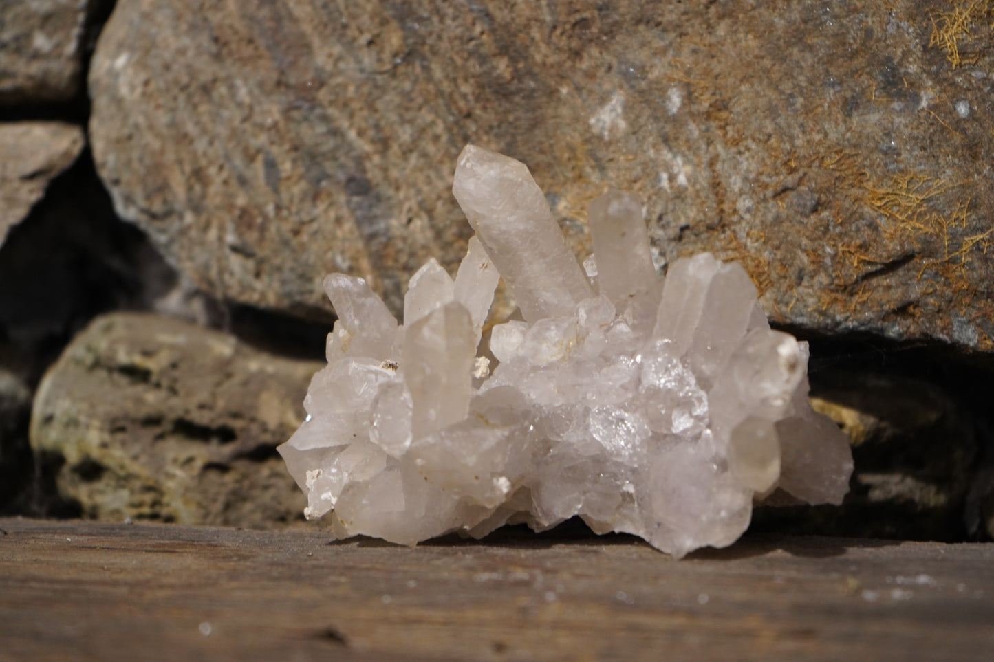 Clear Quartz Cluster 13.6 oz