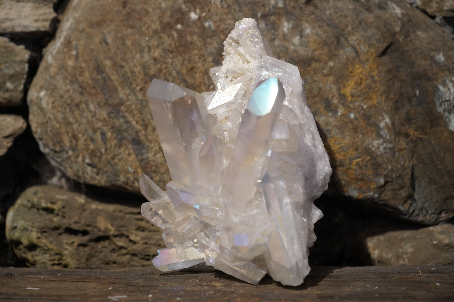 Aura Quartz Cluster 2 lb 2.3 oz