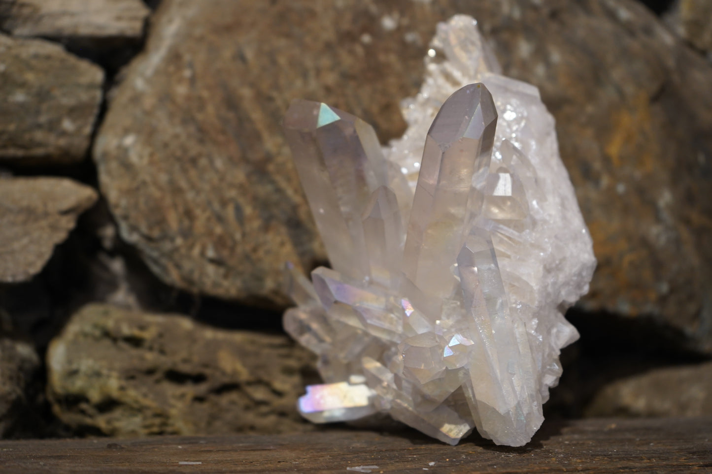 Aura Quartz Cluster 2 lb 2.3 oz