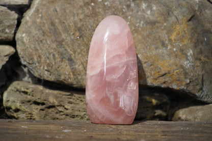 Rose Quartz Oblong Tower 1 lb .4 oz