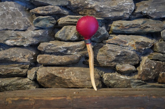 "The Sun Eater" Antler Rattle 12"