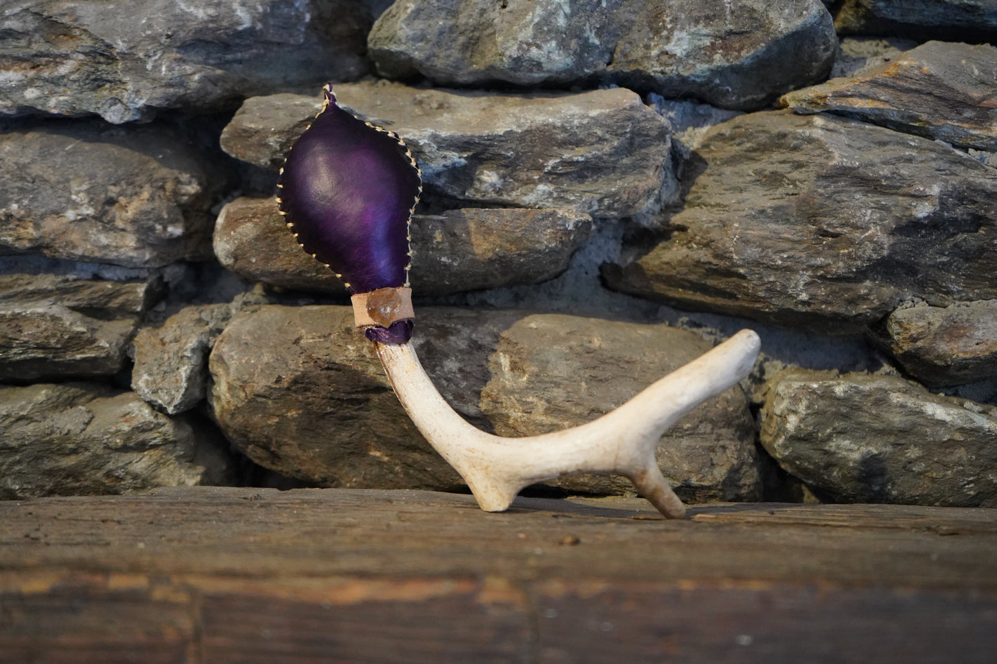 "The Duties of the Crown" Antler Rattle 11"