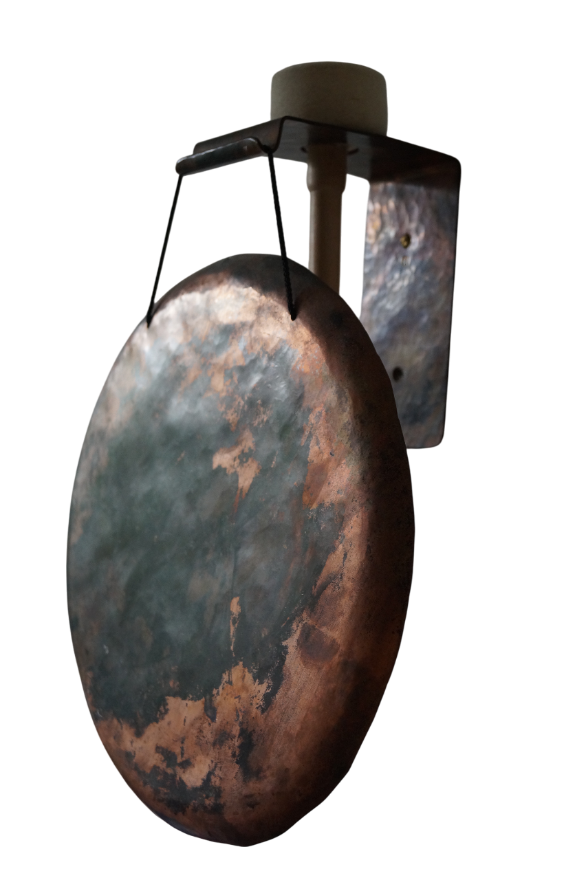 Martin Bläse Bronze/Nickel Silver/Brass "Dinner" Gong 11" 15.65 Lbs