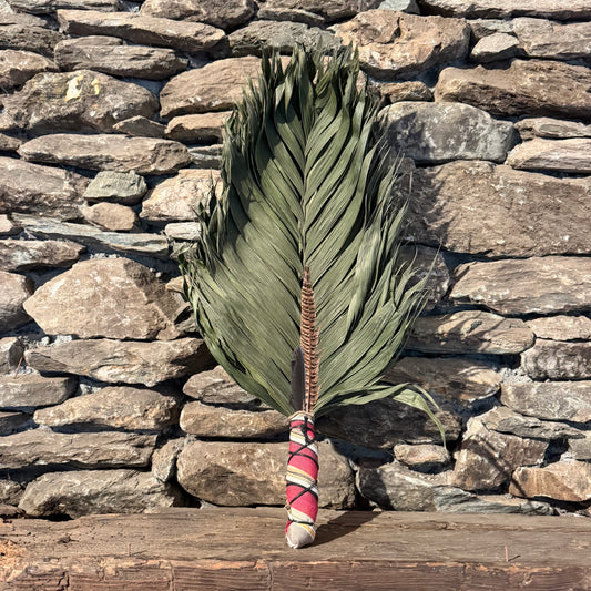Commodore Palm Chakapa 25" Multi-Colored with Black Cord Chakapa