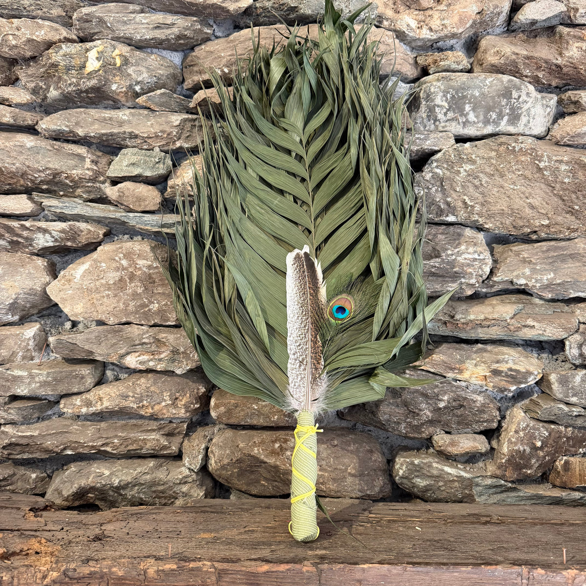Commodore Palm Chakapa 25" Green with Yellow Cord