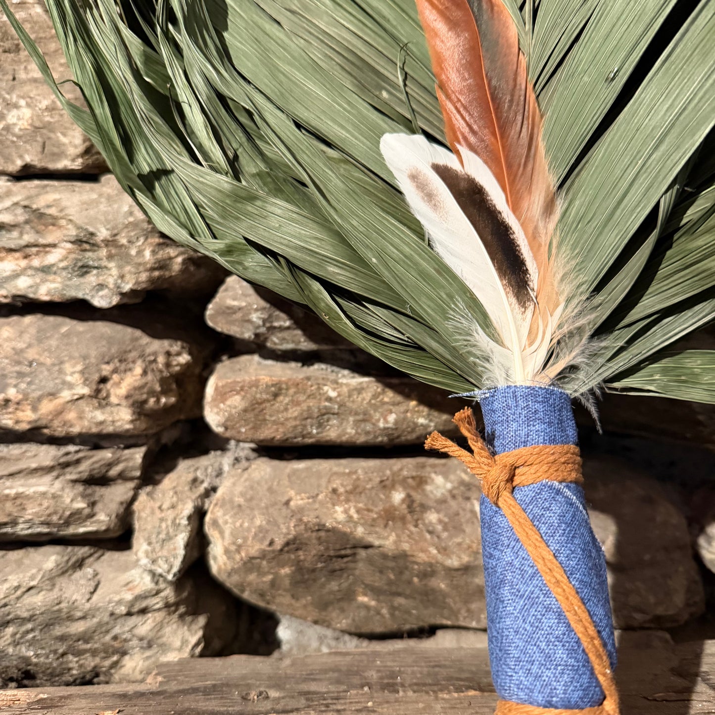 Commodore Palm Chakapa 25" Blue with Tan Cord