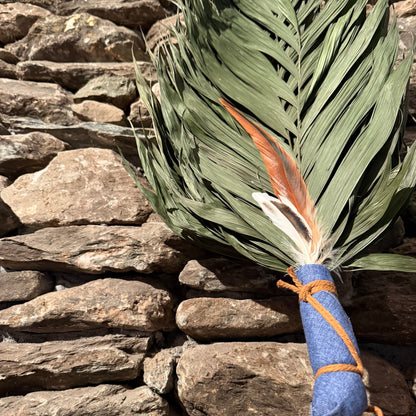 Commodore Palm Chakapa 25" Blue with Tan Cord