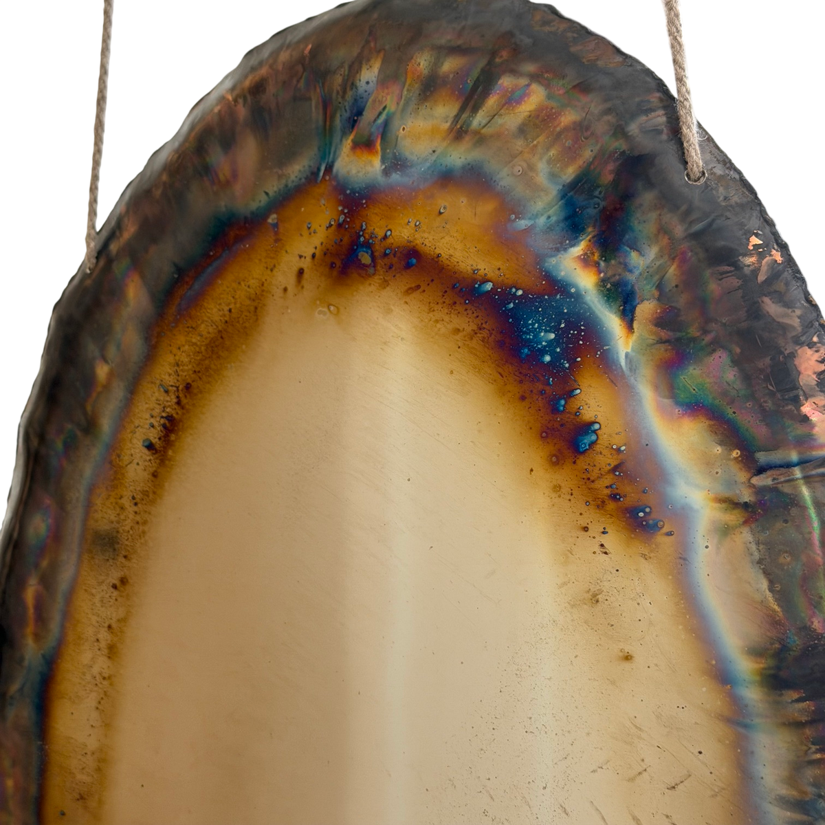 Hathor Mirror Gong #003 19" x 12"