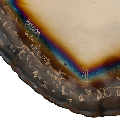 Hathor Gate Gong #002 24" x 14.5"