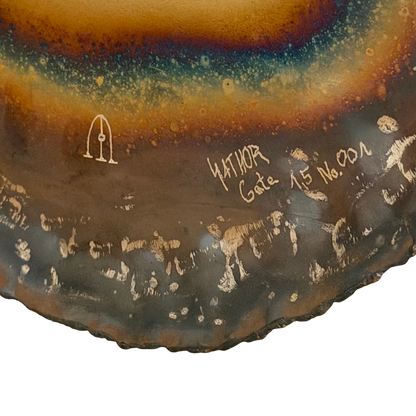 Hathor Gate Gong #001 24" x 14.5"