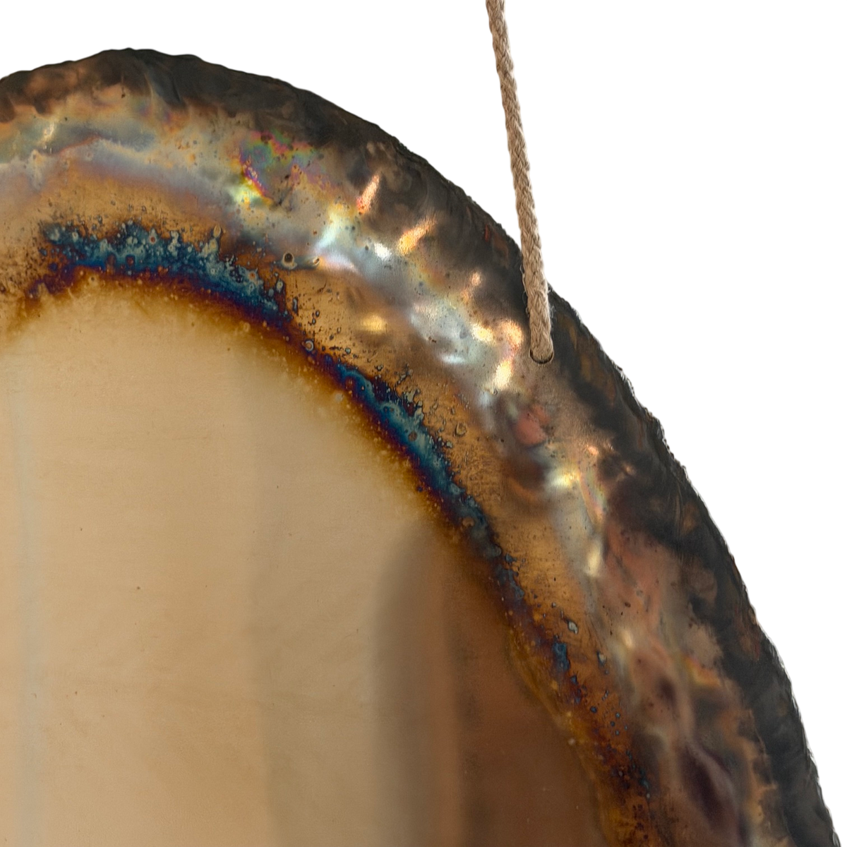 Hathor Mirror Gong #001 19" x 12"