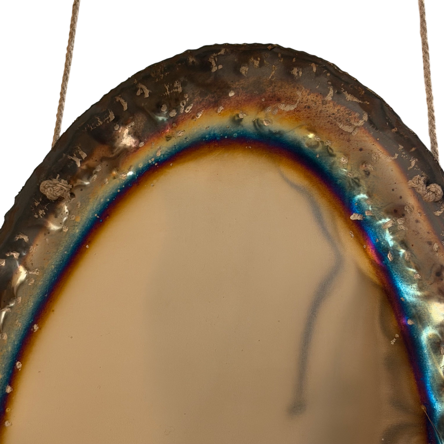 Hathor Mirror Gong #001 19" x 12"