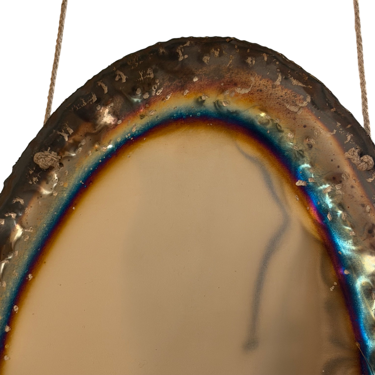 Hathor Mirror Gong #001 19" x 12"
