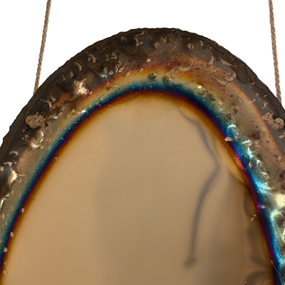 Hathor Mirror Gong #001 19" x 12"