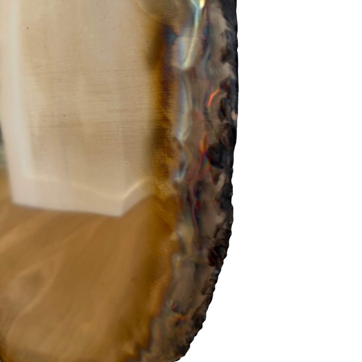 Hathor Mirror Gong #002 19" x 12"