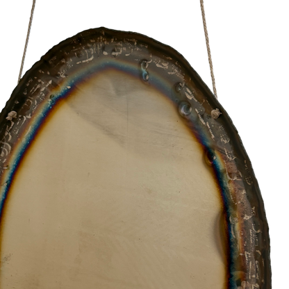 Hathor Mirror Gong #002 19" x 12"
