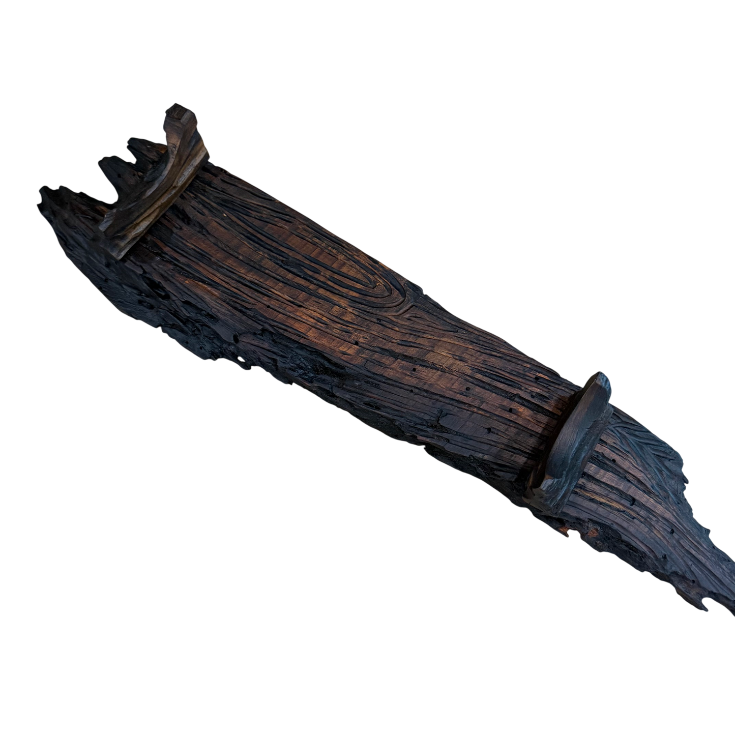 Rose Carved Drone Flute D-G 432Hz Arabic Scale