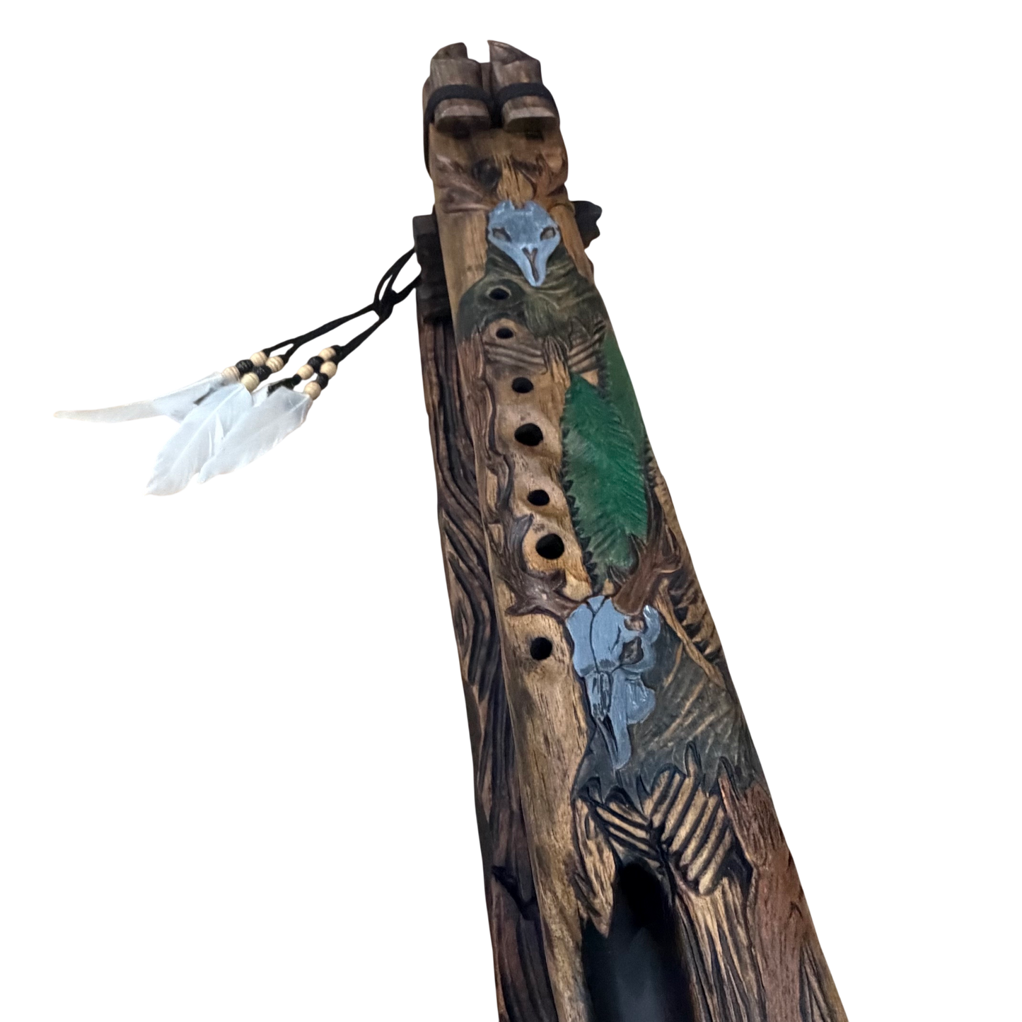 Leshy Craved Drone Flute D-F# 432Hz Octatonic Scale 31"