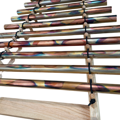 Jochen Fassbender 11 Tone D Major Copper Tubular Chime