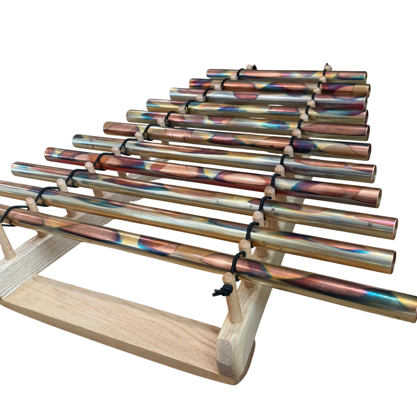 Jochen Fassbender 11 Tone D Major Copper Tubular Chime