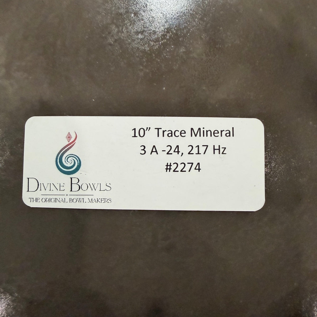 10" Trace Minerals Infused Quartz - 3A -24 Cents 217 Hz #2274