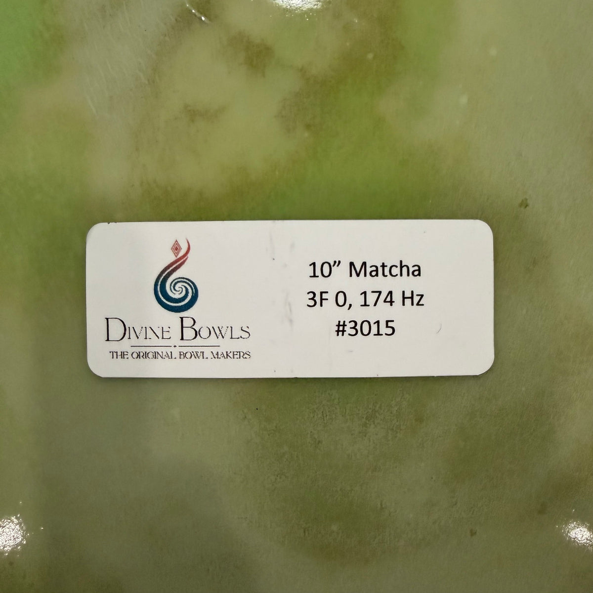 14" Matcha Infused Quartz - 3F 0 (Pitch Perfect) 174 Hz #3015