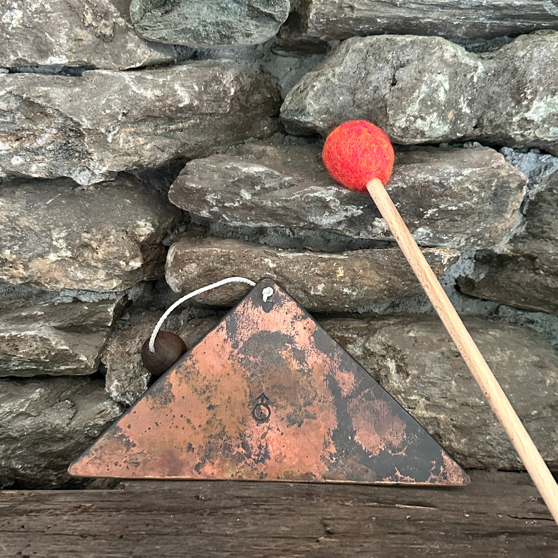 Uranus XL Trigon with Mallet by Martin Bläse