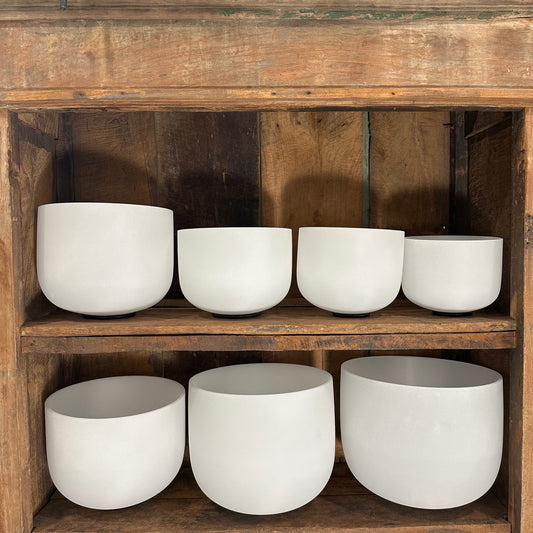 Crystal Singing Bowl Set of (7) with Mallets, O-Rings, and Carry Bags