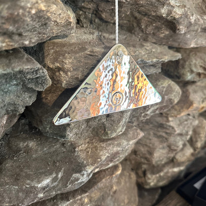 Sun Trigon by Martin Bläse in Nickel Silver