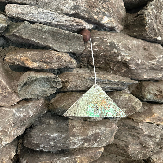 Earth Year Nickel Silver Trigon by Martin Bläse