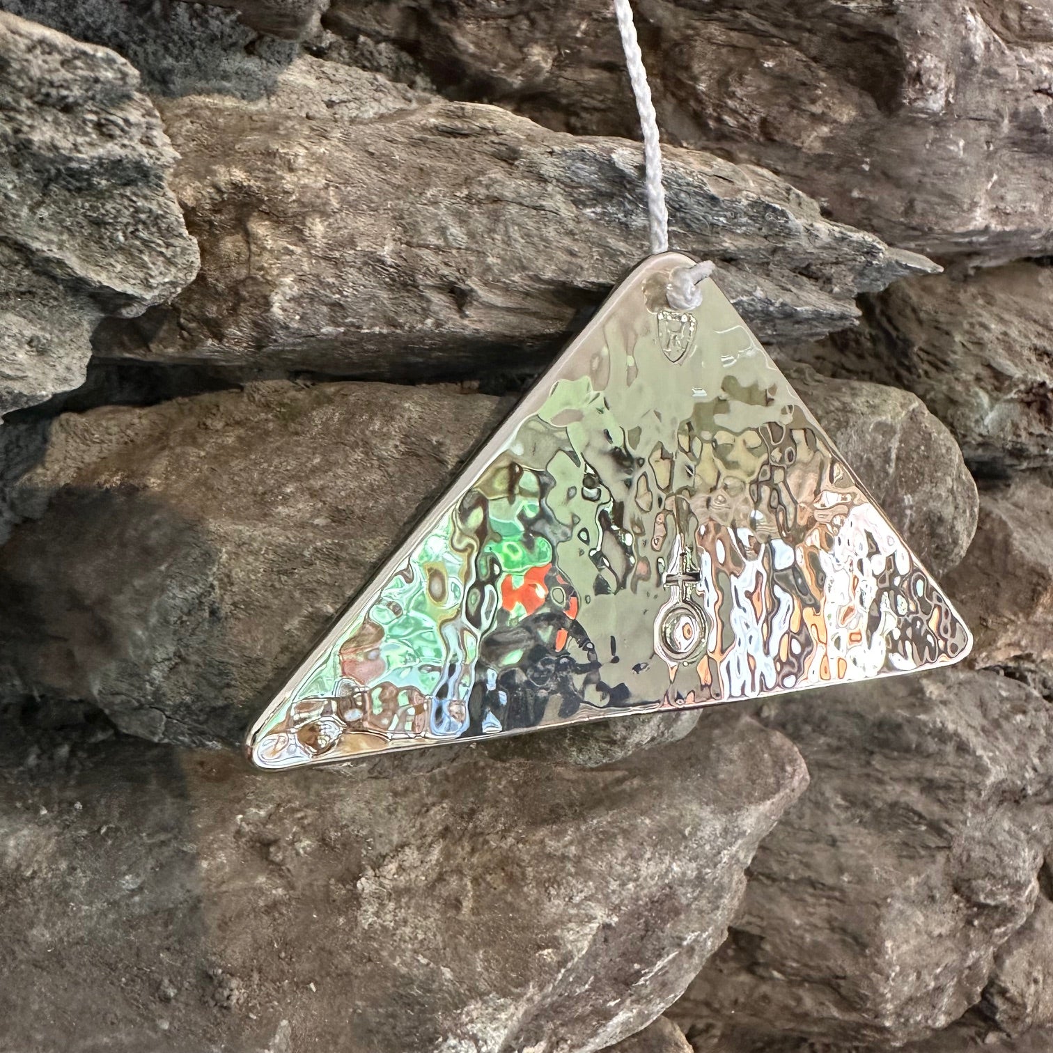 Earth Year Nickel Silver Trigon by Martin Bläse