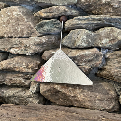 Moon Extra Large Trigon by Martin Bläse Nickel Silver
