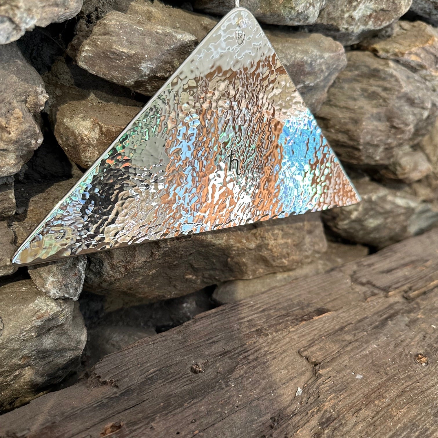 Saturn Extra Large Trigon by Martin Bläse in Nickel Silver