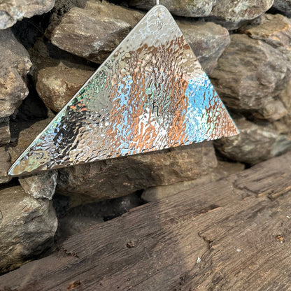 Saturn Extra Large Trigon by Martin Bläse in Nickel Silver