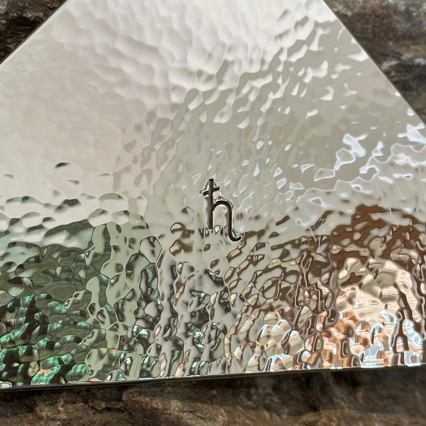 Saturn Extra Large Trigon by Martin Bläse in Nickel Silver