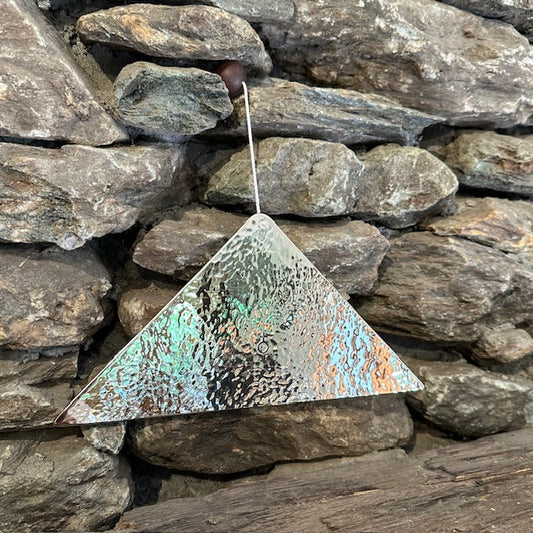 Earth Extra Large Trigon by Martin Bläse Nickel Silver