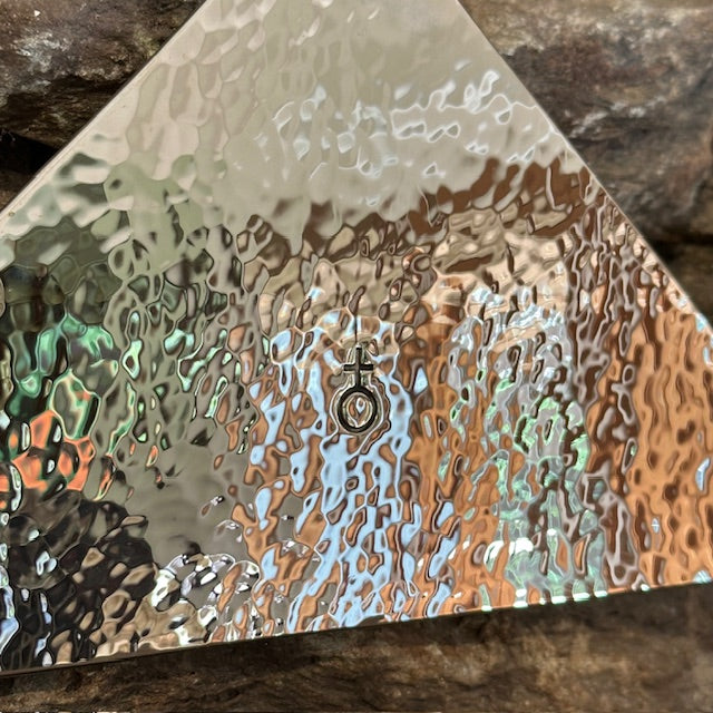 Earth Extra Large Trigon by Martin Bläse Nickel Silver