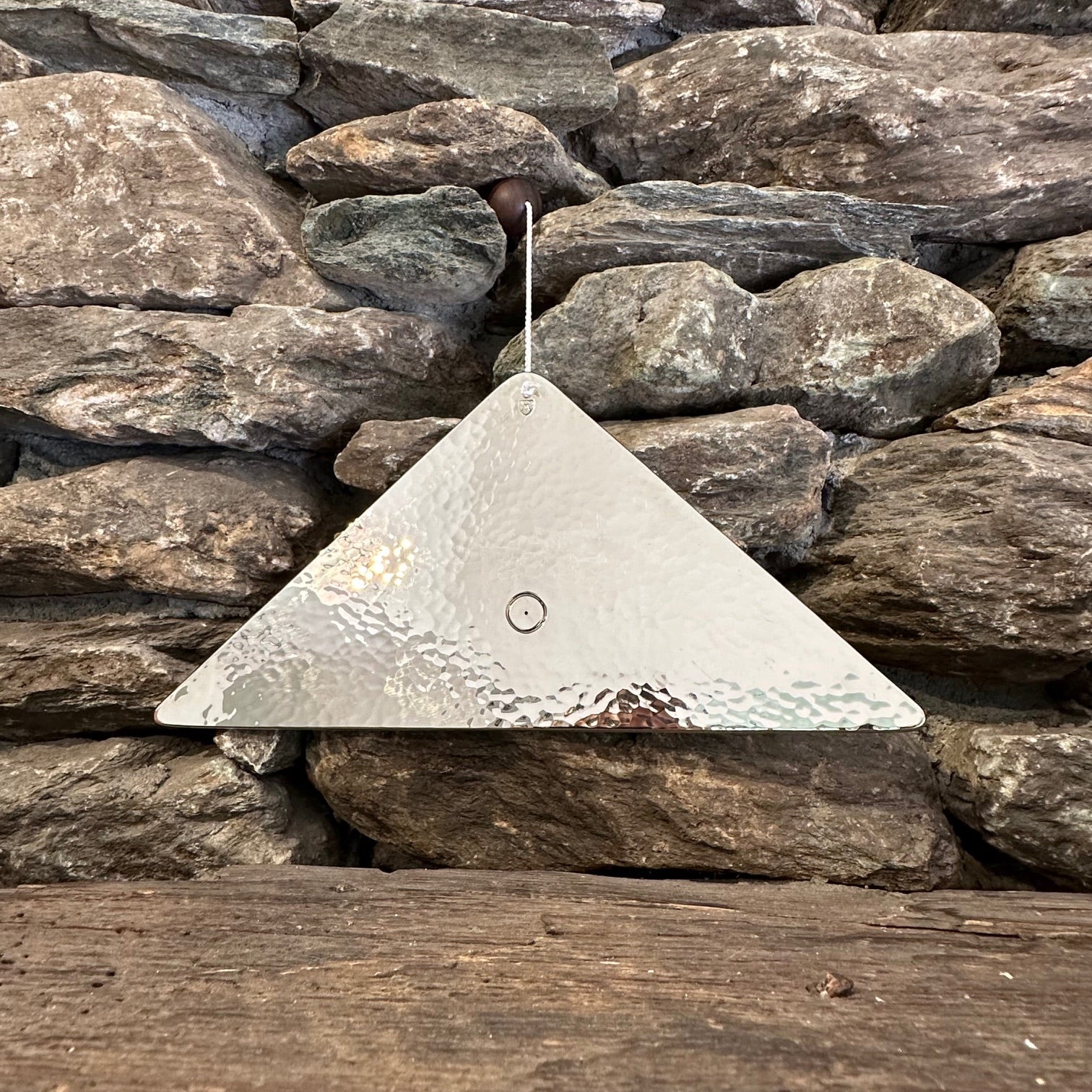 Sun Extra Large Trigon by Martin Bläse Nickel Silver
