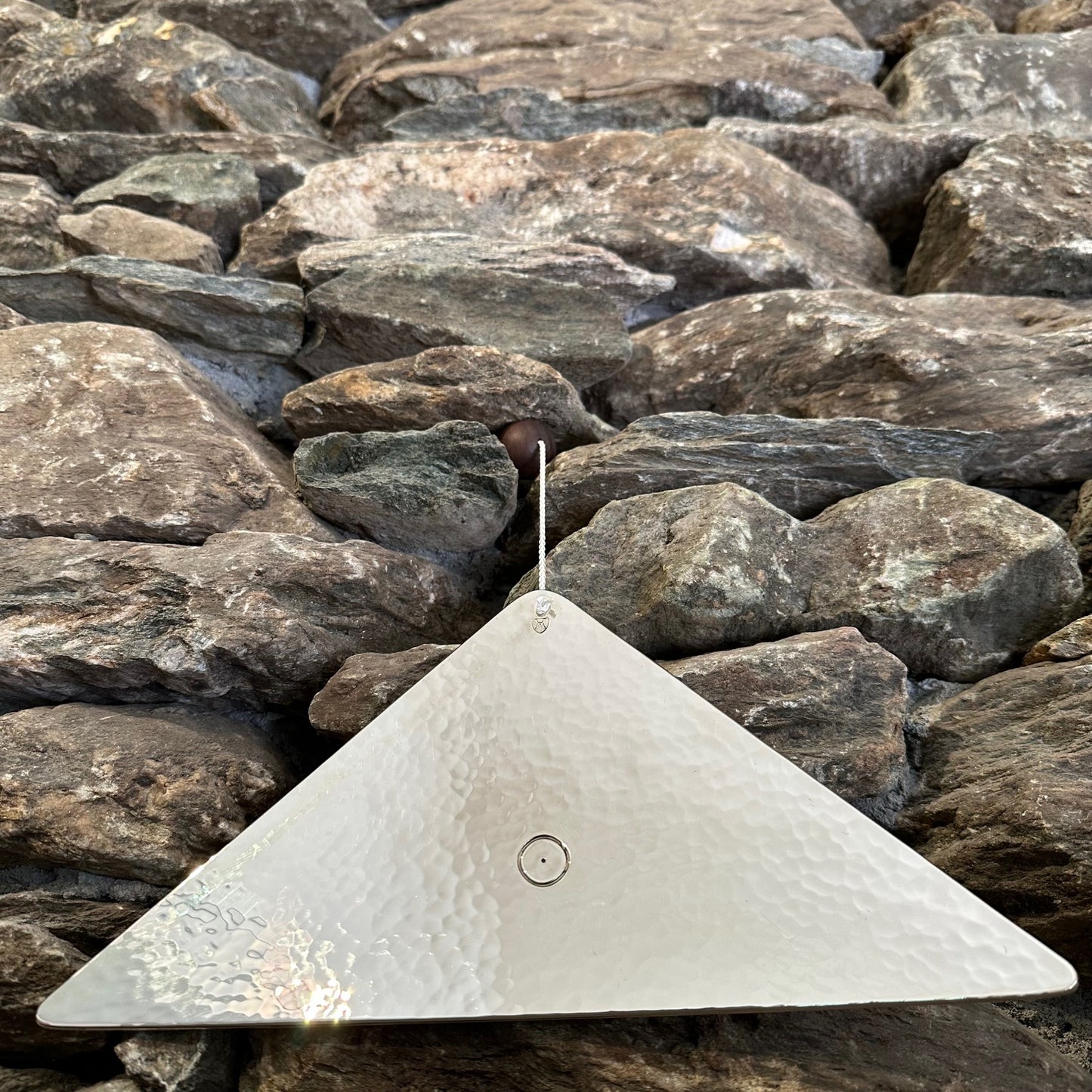 Sun Extra Large Trigon by Martin Bläse Nickel Silver