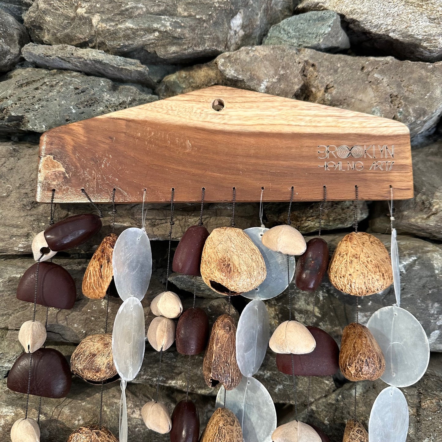 Mixed Seed Rattle with Pangi, Kenari, Bendo, and Flat Shells